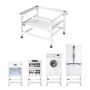 Washing machine and dryer stand VEVOR 999S, with pull-out tray, 665 × 580 × 430 mm
