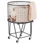 Laundry trolley VEVOR LXYXXYC-001, 40 l, 27.2 kg, 43 × 47 × 47 cm