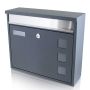 Classic mailbox, graphite color