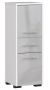 Bathroom cabinet NORE Fin, white/light gray