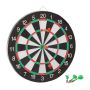 Smiginio lenta Relaxdays „Board X2“, dvipusė, su 6 strėlėmis