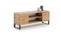TV table Focus RTV 155x49x40 cm, natural wood color