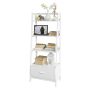 Bookshelf 64x40x160cm., white