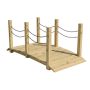 Sodo dekoracija Relaxdays 10052751_126, lenktas tiltas, 150 × 55 × 67 cm