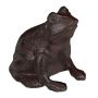 Sodo dekoracija Varlė Relaxdays 10028977.0, Ruda, 13 × 12,5 × 10 cm