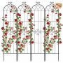 Garden grill VEVOR EKHPJ220-4, 4 pcs, Black, 52.5 × 220 cm