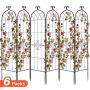 Garden rose trellis VEVOR EKHPJ180-6, 6 pcs, 52.5 × 180 cm