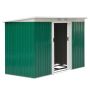 Garden storage shed Outsunny 280x130x172cm., green/white