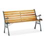 Sodo suolas Relaxdays 10026118.0, 2 vietų, 126 × 73,5 × 52,5 cm