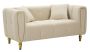 Sofa ALMA, Dvivietė su pagalvėlėmis, 155 × 71 × 81 cm