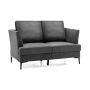 Sofa-lova, Dvivietė, 141 × 72 × 80 cm