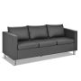 Sofa, trivietė, 170 × 60 × 62,5 cm