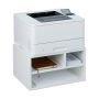 Spausdintuvo lentyna Relaxdays 10050168.0, 3 skyriai, Balta, 40 × 22,5 × 30 cm