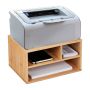 Spausdintuvo stovas Relaxdays 10044715.0, 3 skyriai, 40 × 22 × 30 cm