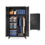 Spinta SONGMICS OMC018BD01, 2 durys, 5 lentynos, 80 × 165 × 40 cm