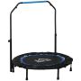 Sports trampoline, with adjustable handle, Ø102 × 99–123 cm