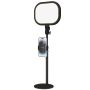 LED desk lamp, 10 brightness levels, Black, 23 × 65 × 23 cm