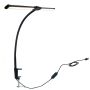 Stalinė LED lempa Relaxdays, 2 galvutės, 80 LED, 61 × 50 × 5,5 cm