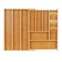 Stalo įrankių įdėklas Relaxdays 10050626.0, 8–11 skyrių, 32–54 × 5,5 × 42 cm