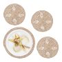 Stalo padėkliukai Relaxdays 10048131.0, 4 vnt, Ø 35 × 0,5 cm