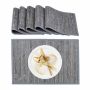 Stalo padėkliukai Relaxdays, 6 vnt, 45 × 30 × 0,3 cm