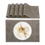 Stalo padėkliukai Relaxdays, 6 vnt, 45 × 30 cm