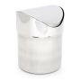 Stalo šiukšliadėžė Relaxdays 10013061.0, 1,2 l, Sidabrinė, 12 × 15,5 cm