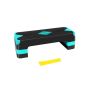 Aerobic step 10/15/20 cm., black/blue