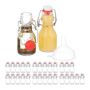 Stikliniai buteliukai Relaxdays 10048672_751, 30 vnt., po 50 ml, 5 × 11,5 × 4,5 cm