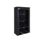 Fabric cabinet 88 x 45 x 170 cm., black