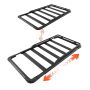Roof rack bag VEVOR RB548R, With extension, 152 × 99 × 11.5 cm