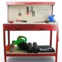 Workbench for tools, red