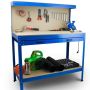 Workbench for tools, blue color