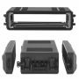 Rack case VEVOR 260-2U, 2U, with microphone compartment, 41 × 59 × 18 cm