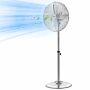 Stand fan VEVOR FS-40M, 3 speeds, Silver