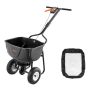 Stumiama barstytuvė VEVOR TC2135, 27,2 kg talpa, 45 × 75 × 80 cm