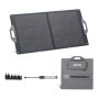 Foldable monocrystalline solar panel VEVOR S100, 1260 × 608 × 35 mm