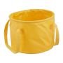 Sulankstomas kempingo kibiras Relaxdays, 15 l, Geltona, 31 × 23 × 31 cm