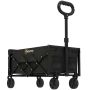 Sulankstomas transportavimo vežimėlis, 60 l, Juodas, 71 × 45 × 86 cm