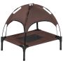 Dog bed PawHut 61x46x62cm., brown/black