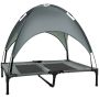 Dog bed PawHut 92x76x90cm., gray/black