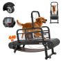 Dog treadmill VEVOR SSKL-3, for medium and large dogs, Black, 191 × 140 × 57 cm