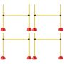 Dog training set of 4 pieces PawHut 124x19.5x103cm., yellow