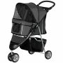 Dog stroller, foldable, 75 × 97 × 45 cm