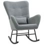 Rocking chair Homcom 67x95x100cm., gray/black