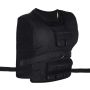 Weighted vest Homcom 36x52cm., black