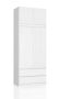Wardrobe NORE S90 with mezzanines, white