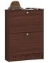 Shoe cabinet NORE2, dark brown