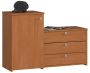 Shoe cabinet NORE S16, brown