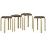 Stools, 4 pcs.